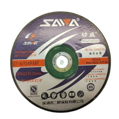 China Stainless& Steel Bond Steel Heavy Stock Polish Disc Removal 180x6x22.23mm Abrasive Discs For Iron And Steel for sale