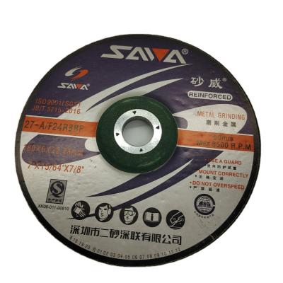 China Energy Saving 180x6x22.23mm Aluminum Oxide Polish Disc Polishing Wheel For Metal for sale