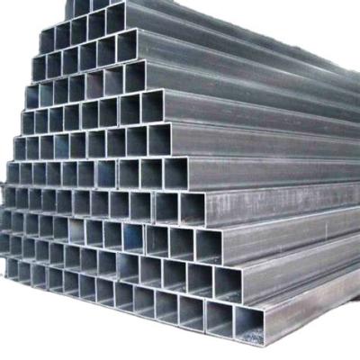 China Liquid steel profile ms pipe ASTM square tube galvanized steel pipe gi square pipe price for building and industry for sale