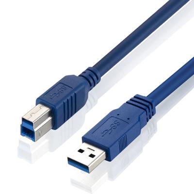 China Camera Bochara USB 3.0 Printer Cable USB 3.0 Type A Male To Type B Male Foil+Braided Shielded 30cm 60cm 100cm 1.5m 1.8m 3m 5m for sale