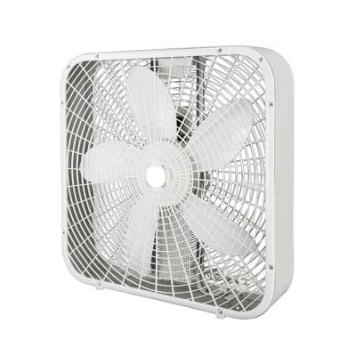 China Best Price 20 Inch 5 PP Blades Box Fan Industrial National Electric Box Fan House for sale