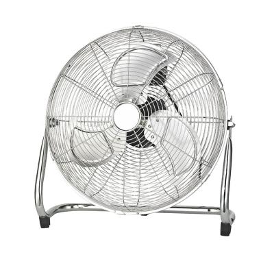 China 2020 New Arrivals Metal Industrial Floor Fan 18 Inch High Speed ​​Rechargeable Metal Fan for sale