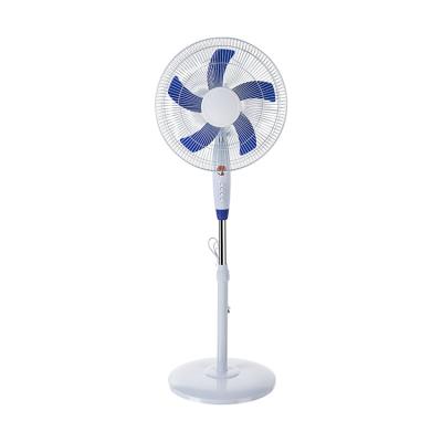 China Amazon Hot Selling Rechargeable Line Rack 16 Inch Floor Fan Stand Grill Rack Fan for sale