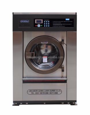 China 304 stainless steel high quality heavy duty 15kg commercial full automatic industrial washing machine for hotel commercial laundry machine price for sale