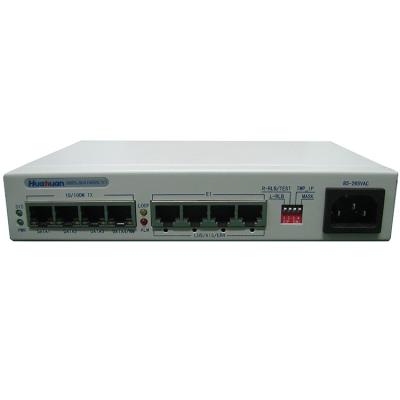 China ISP/Utility Services Access Good Quality Gateway Protocol 4FE to 4E1 EoPDH Converter for sale