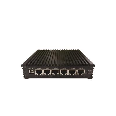 China LM Series Star Product 12M1-1 I5-6200U Multiple LAN Fanless Interfaces Industrial Computer Intel Based SDWAN Whitebox Mini PC 2G-8G for sale