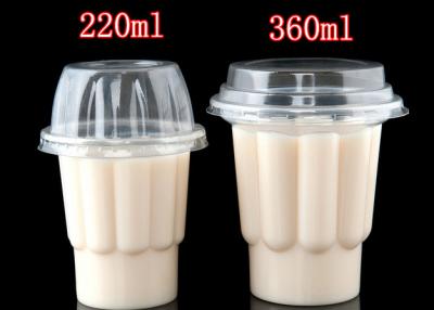 China 220 ml 360 ml PP plastic disposable cup for ice cream for sale