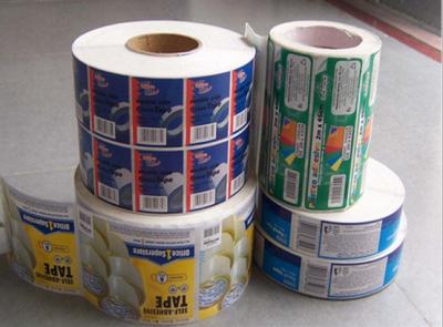 China Custom Printed self adhesive label paper self adhesive labels manufacturers for sale