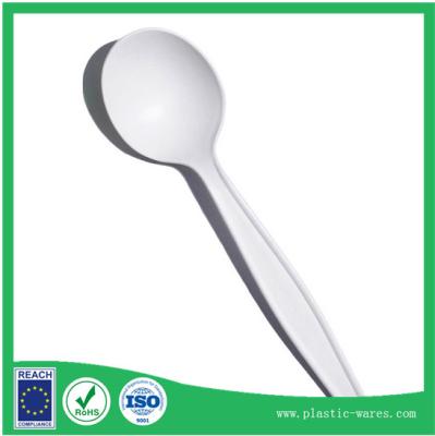 China white color biodegradable Corn starch spoons for sale