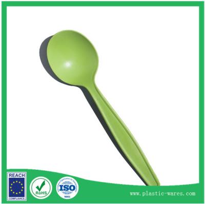 China green color biodegradable corn starch spoons for sale