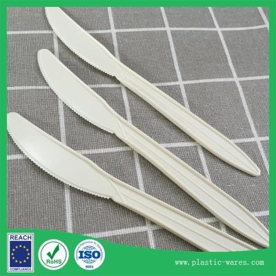 China disposable dinner knife corn starch biodegradable for sale