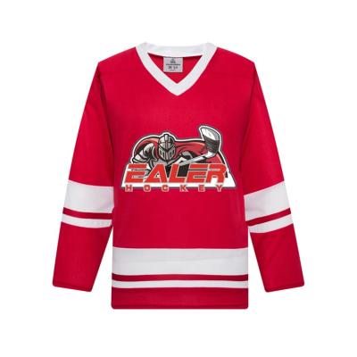 China Antibacterial Printing Design Custom Sublimation Team Hockey Jerseys Uniform NO MOQ for sale