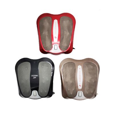 China Comfortable Smart Device 2021 Far Red Black Gold Portable Foot Massager for sale