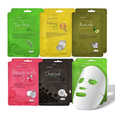 China 2022 New Korea Charcoal OEM Moisturizer Collagen Facial Mask Sheet Natural High Quality Natural Crystal Custom Skin Care Deep Moisturizing for sale