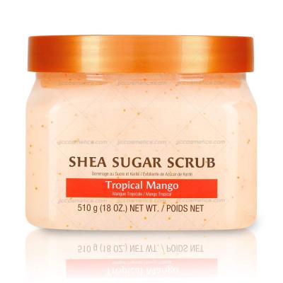 China Wholesale Organic Exfoliating Exfoliator Set Natural Vegan Face Fruit Shea Butter Sugar Custom Clean Private Label Skin Care Body Scrubs for sale