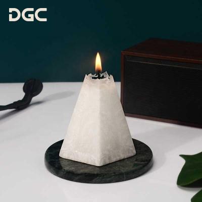 China Festival Decoration Selection China DGC Candle Wisks Plant Ice Flower Sage Herbal Wood Scent Private Label Scented Candles for sale