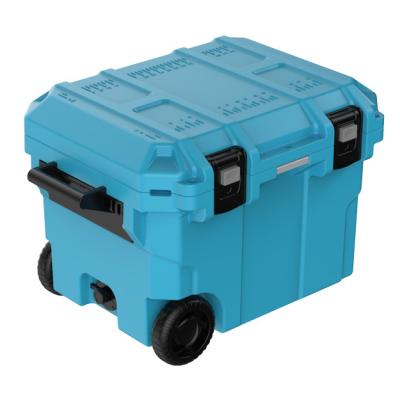 China Hot Selling Waterproof Aqua Box Rotomolded Cooler Freezer Cooler Box Coolers Box for ATVS and RV for sale