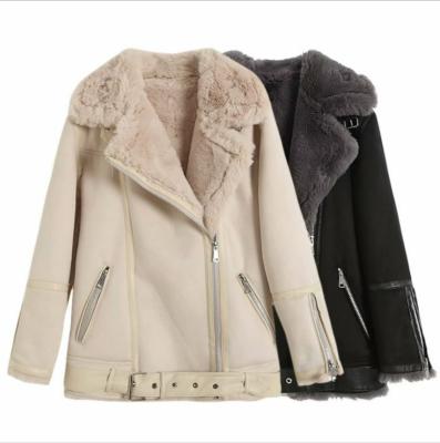 China Wholesale Fashion Anti-shrink Winter Casual Fur Collar Jacket Coat for sale