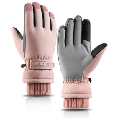 China Wholesale High Quality Custom Waterproof Glove Touch Screen Waterproof and Windproof Glove Non-Slip Winter Snow Cycle Skiing Anti-Slip Glove for sale