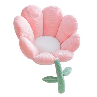 China Plush Daisy Sunflower Tatami Petal Cushion Flower Car Chair Cushion Office Cushion for sale