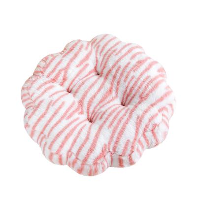 China Excellent Quality Plush Rabbit Hair Tiger Stripe Pillow Comfortable Home Sofa Bed Elastic Pillow for sale