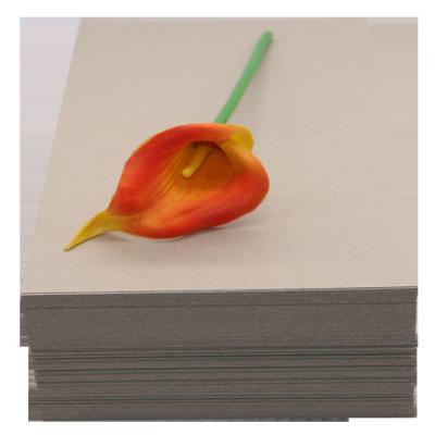 China Factory Supplier New Brand Hard Double Sided Backing Board Model Material Grey Paperboard for sale