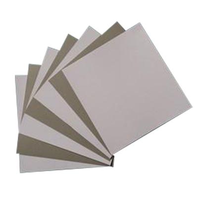 China Recycled pulp paper one side coated duplex board with grey back for sale