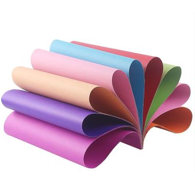 China 100% Wood Pulp A4 Size colored copy paper Colored Cardboard 70gsm for sale