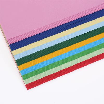 China OEM Pressed Colored Cardboard Sheets 180g-400g Hard Colour Card Board for sale