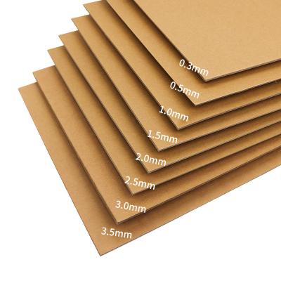 China kraft paper board 1mm kraft paper 180 gsm kraft paper 150 gsm for sale