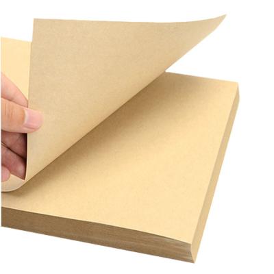 China OEM Polyethylene Coated Kraft Paper 80Gsm 90Gsm Brown Paper Packaging for sale