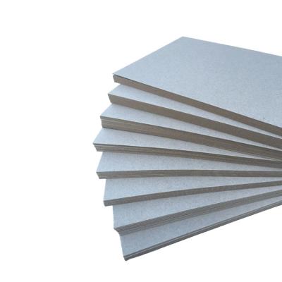 China 1000gsm grey cardboard paper clay grey back paper grey board paper design for sale