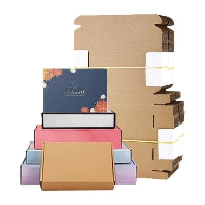 China Corrugated Paper Packaging Boxes Custom Printing Aircraft Box Single Or Double Wall for sale