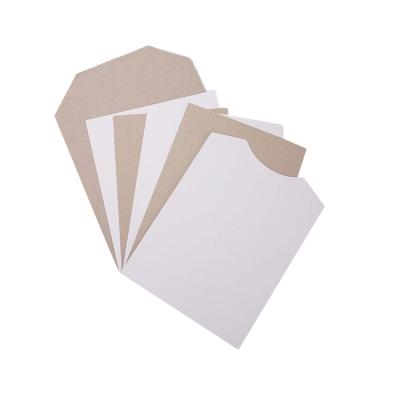 China 0.3mm - 2mm Thickness White Clay Coated Cardboard / Duplex Gray Back Board for sale