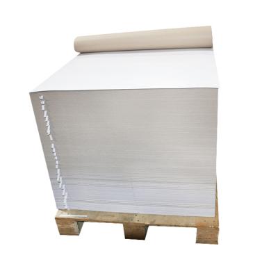 China Duplex Cardboard One Side Coated Fold Cutting Board Grey Back Duplex Board for sale