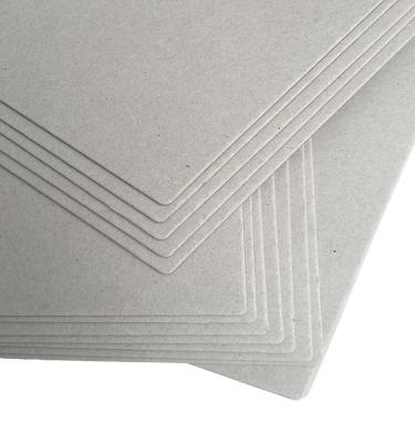 China 1500g Single Layer Grey Board Uncoated Recycled Paperboard For Stationery for sale