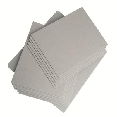 China Folding resistance thick grey paper Wholesale Price Grey Chip Board for sale