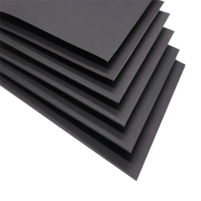 China 250/300gsm Chip Board Manufacture Sheets Color Of Black Paper for sale