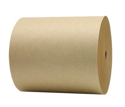 China Custom Biodegradable Brown Kraft Paper Food Grade One Side Pe Coated Roll for sale