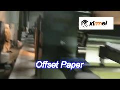 uncoated white woodfree offset paper for book printing or packaging materials