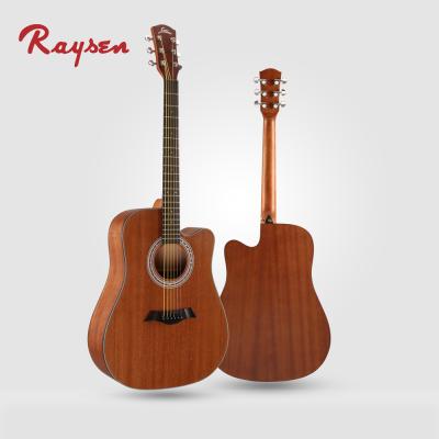 China Engelmann Fir Steel Acoustic Guitar 41 Inch Sapele Guitar Technic Wood Fingerboard Big Baby Normal Guitar for sale