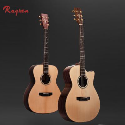 China Selected Best European Fir Quality Brand Guitar Solid All Solid Custom Made Handmade Guitars for sale