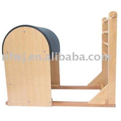 China beech wood pilates ladder barrel with high quality EVA foam NJ-1004 for sale