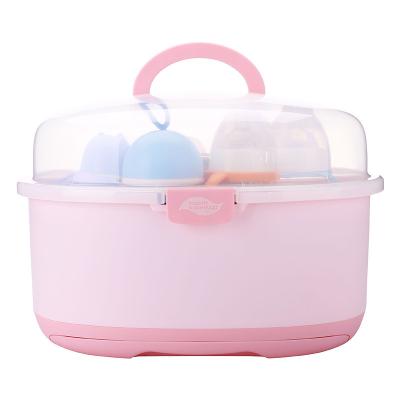 China Minimalist Multi Functional Kids Plastic Baby Bottle Drying Bottle Box Te koop