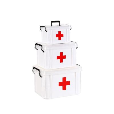 China Modern multi-layer medicine storage box package family medicine box small plastic household for sale