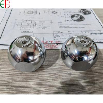 China EB Custom Stainless Steel Bearing Ball With Threaded Holes AISI 52100/Gcr15/JIS SUJ2 100Cr6 Chrome Steel Ball For Bearin for sale