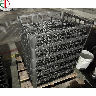 China HR32 Stainless Steel Heat Treatment Fixtures Treating Trays Basket for sale