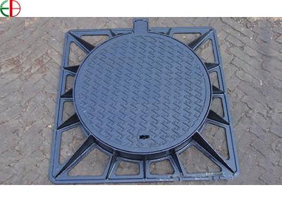 China OEM Design Locking Ductile Cast Iron Manhole Cover Weight And Sizes EB16004 for sale