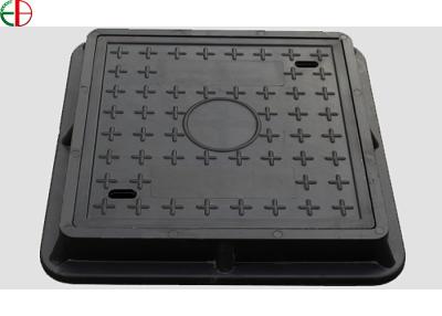 China EN124 Class D400 Ductile Cast Iron Manhole Cover With Frame , Custom Size EB13008 for sale