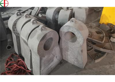 China ISO9001 Cement  Bimetallic Crusher Hammer Manganese Steel Casting for sale